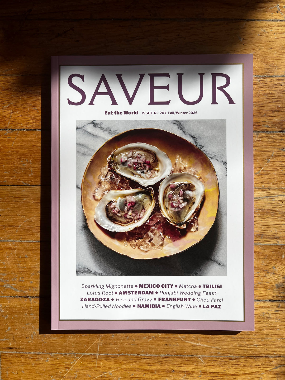 Saveur - Fall/Winter 2026